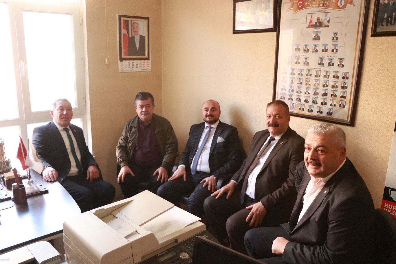 Başkan Topçu’dan Ayakkabıcılar Esnafına Ziyaret