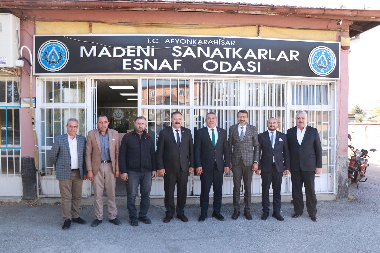 Başkan Topçu’dan Madeni Sanatkârlar Odasına Ziyaret
