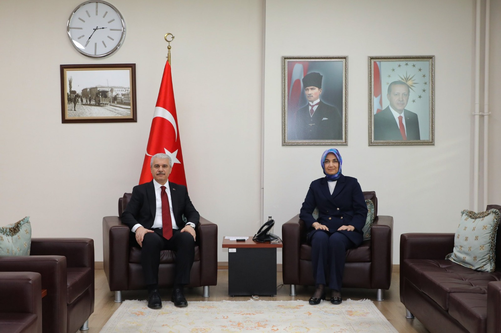 VALİ YİĞİTBAŞI, KONYA VALİSİ AKIN’I ZİYARET ETTİ
