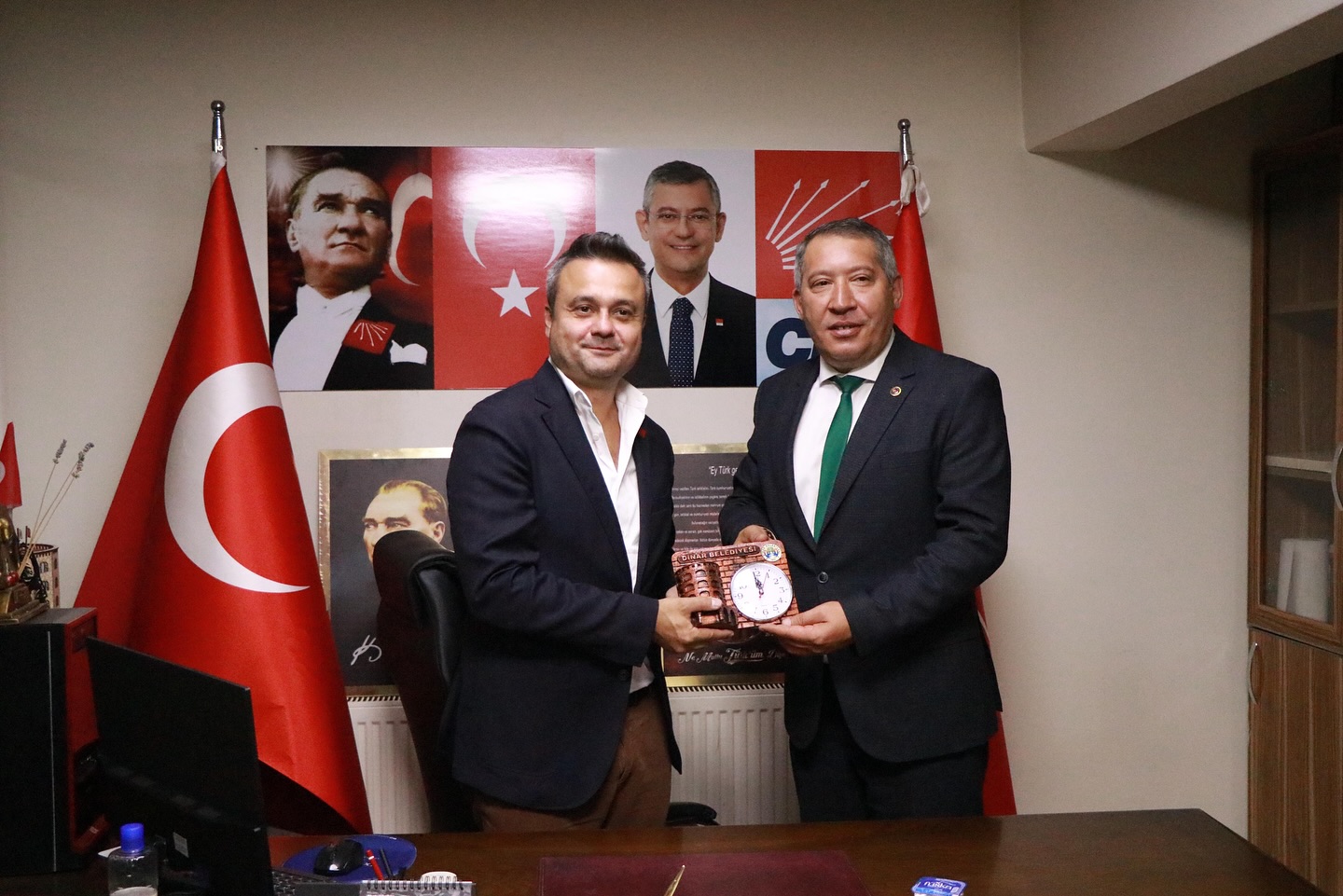 Başkan Topçu İl Başkanı Duha’yı Ziyaret Etti