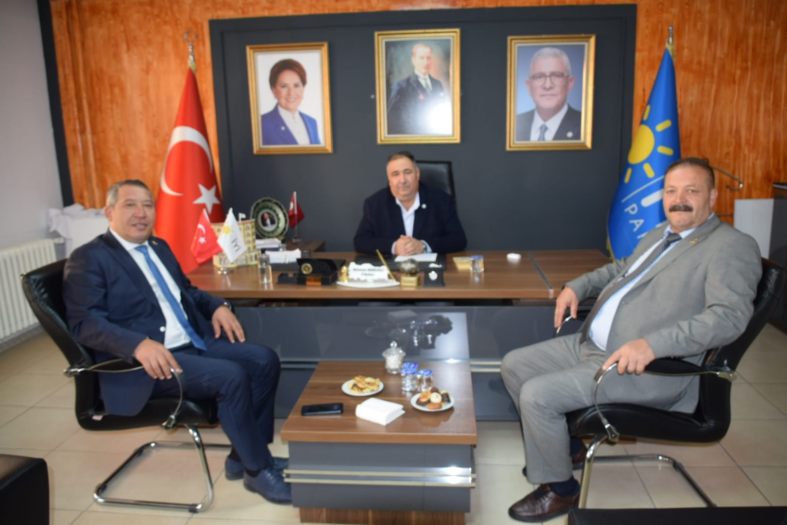 Başkan Topçu'dan Mısırlıoğlu’na Nezaket Ziyareti