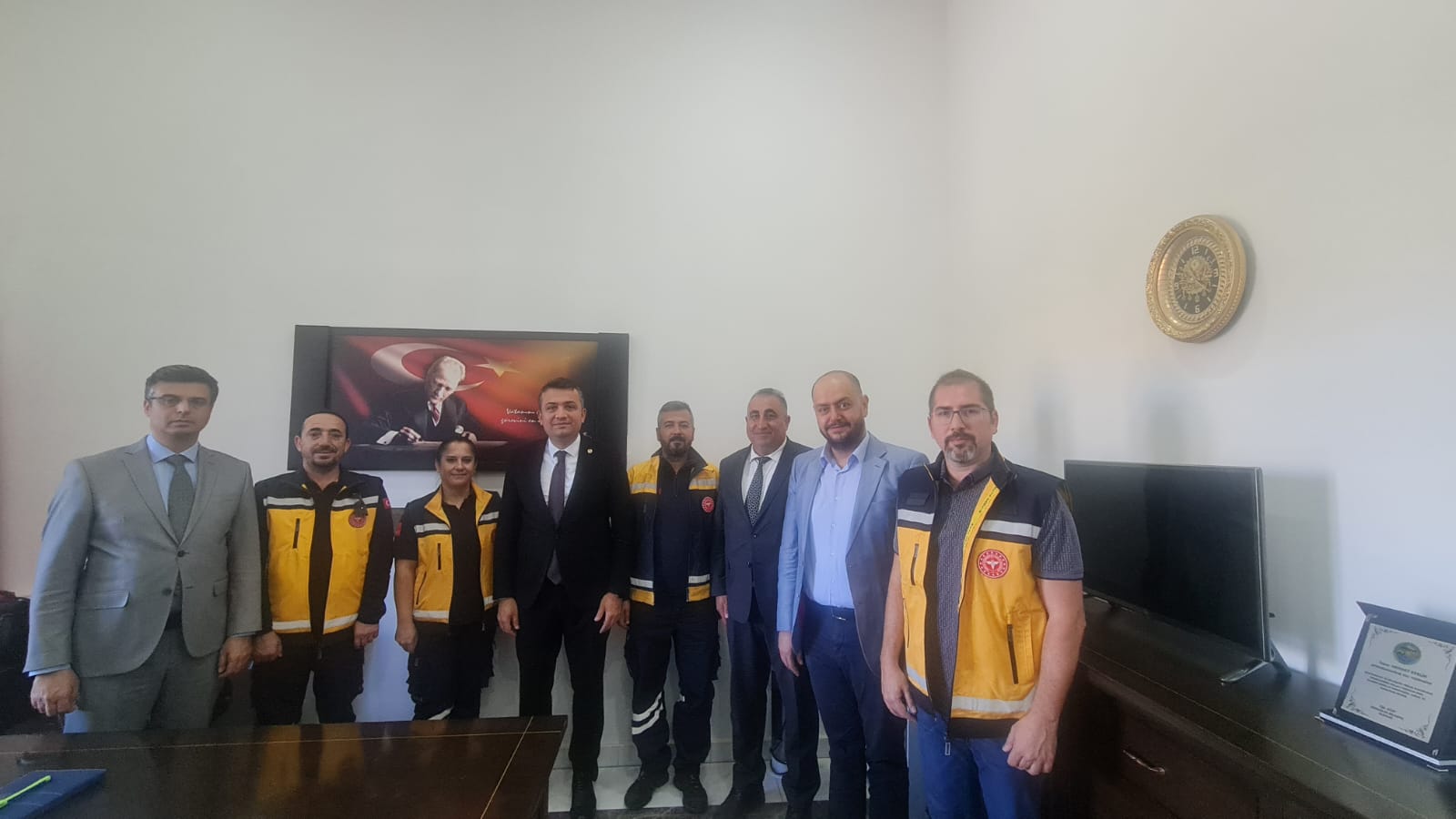 İl Sağlık Müdürü Korkmaz'dan Vali Yardımcısı Keklik'e Ziyaret