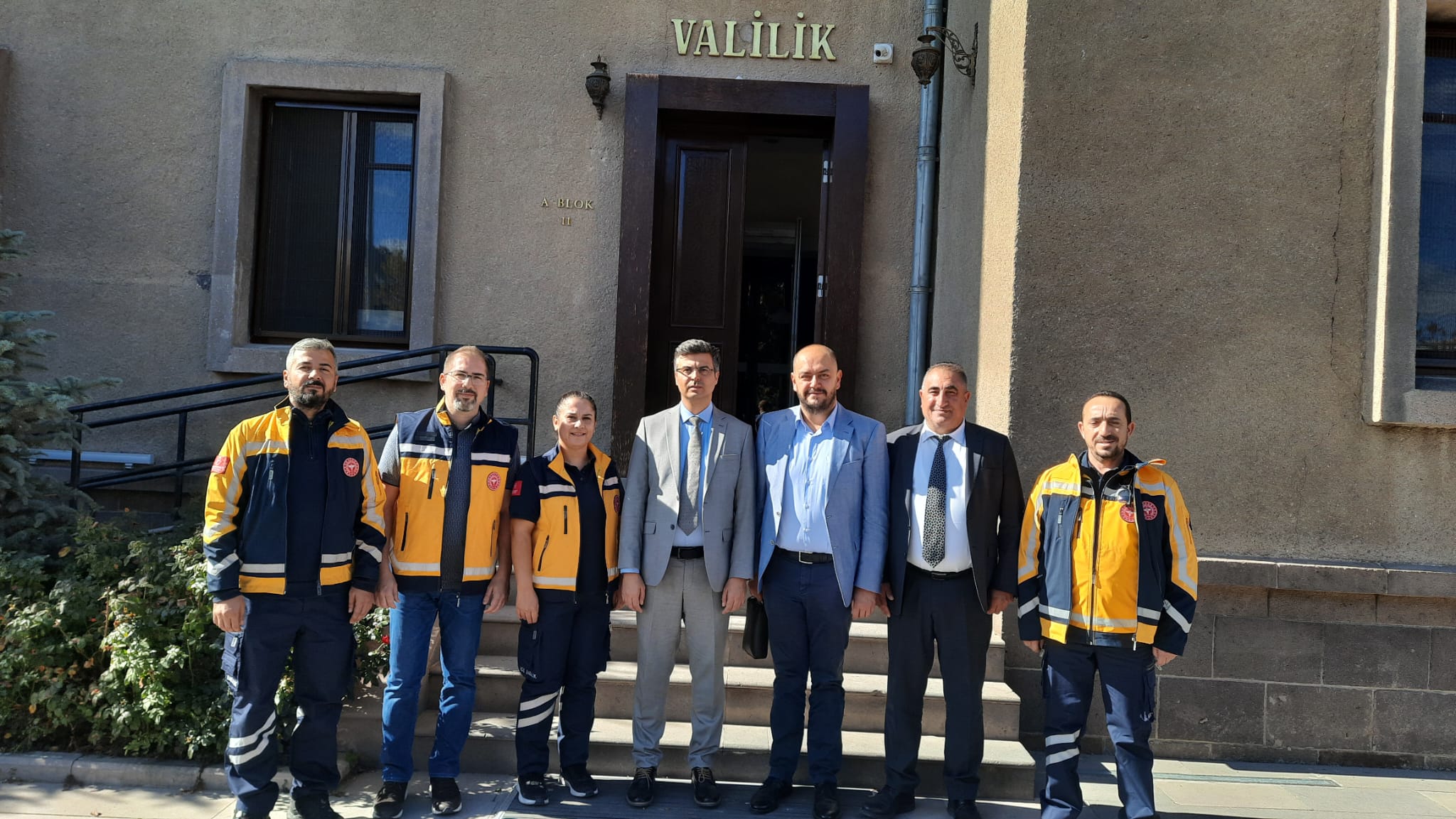 İl Sağlık Müdürü Korkmaz'dan Vali Yardımcısı Keklik'e Ziyaret
