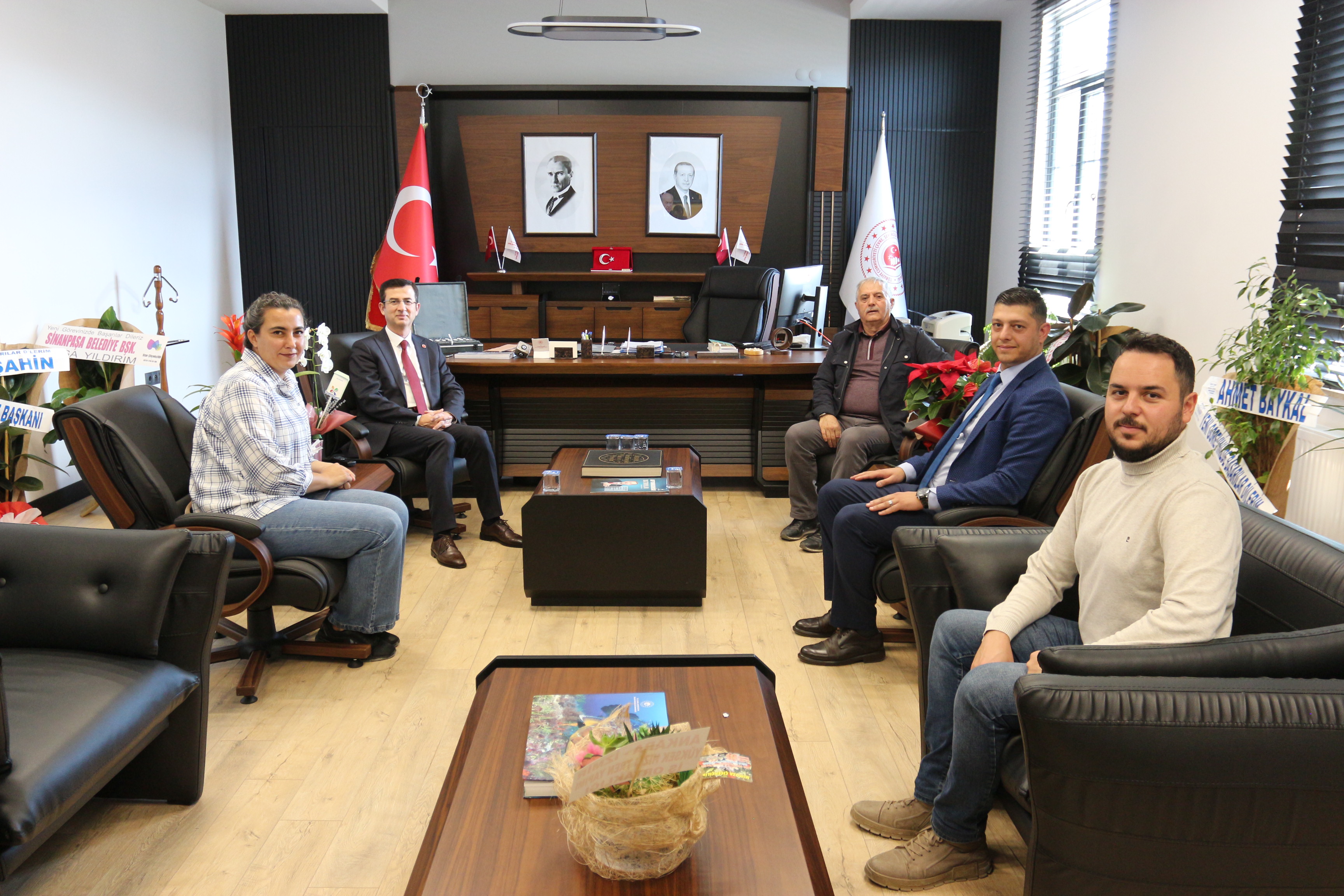 OSB Yönetiminden Çevre Şehircilik ve İklim Değişikliği İl Müdürlüğü’ne Ziyaret