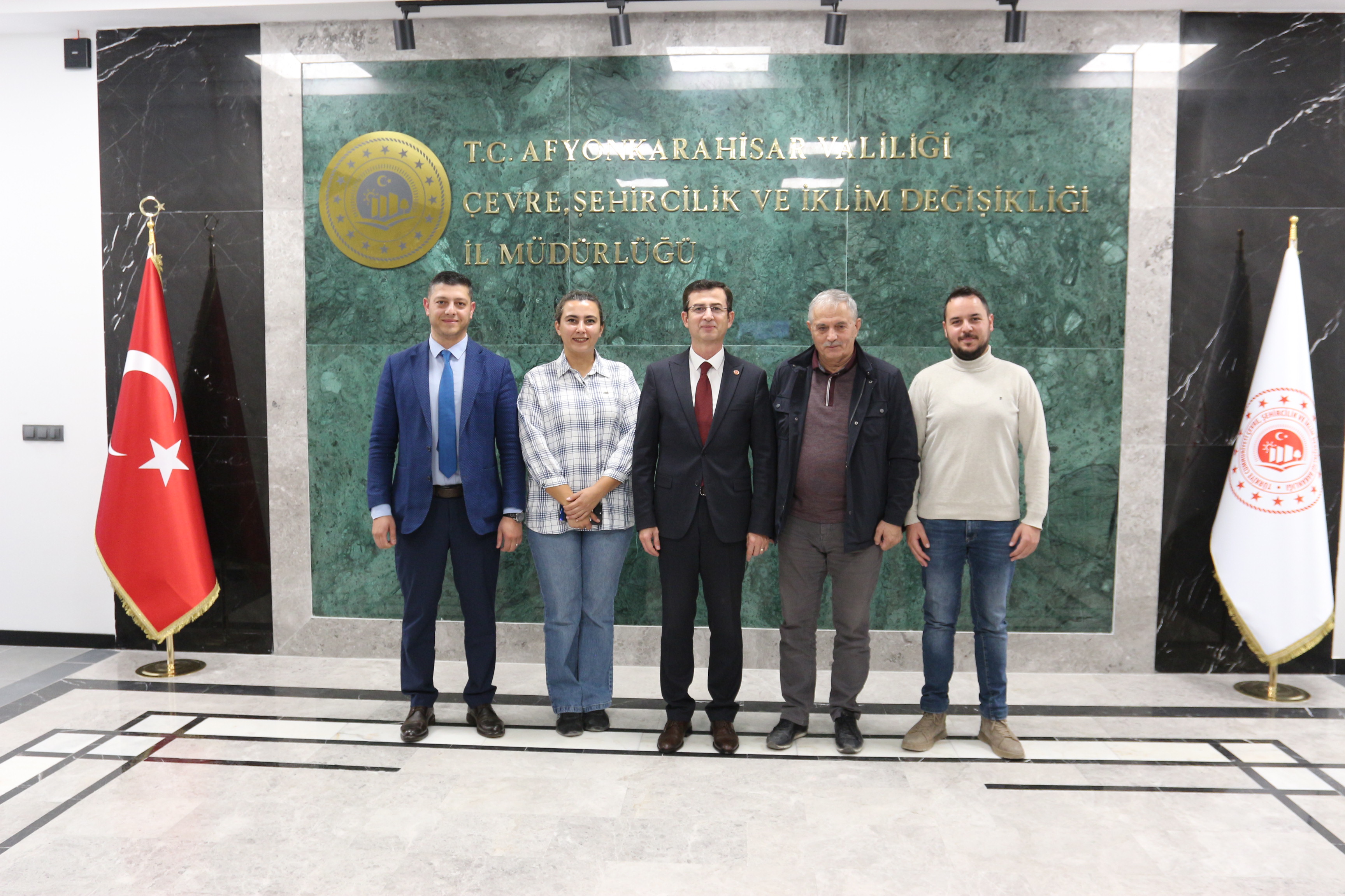 OSB Yönetiminden Çevre Şehircilik ve İklim Değişikliği İl Müdürlüğü’ne Ziyaret