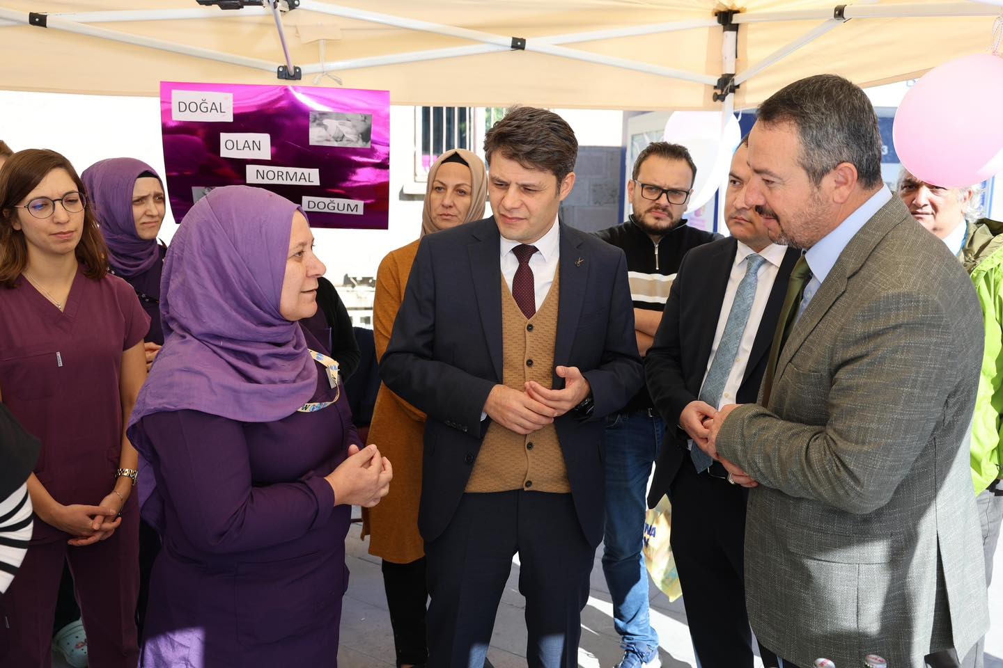 NORMAL DOĞUM BİLGİLENDİRME ETKİNLİĞİ DÜZENLENDİ