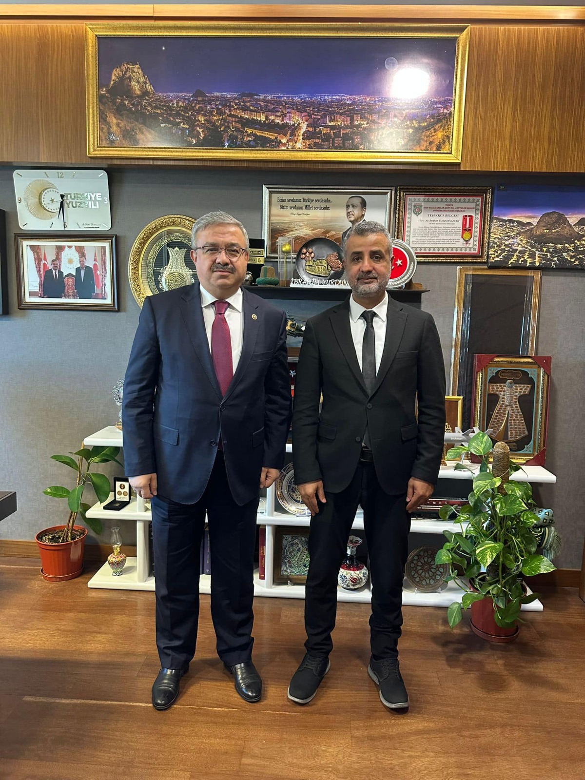 MİLLETVEKİLİ YURDUNUSEVEN, ESER’İ AĞIRLADI