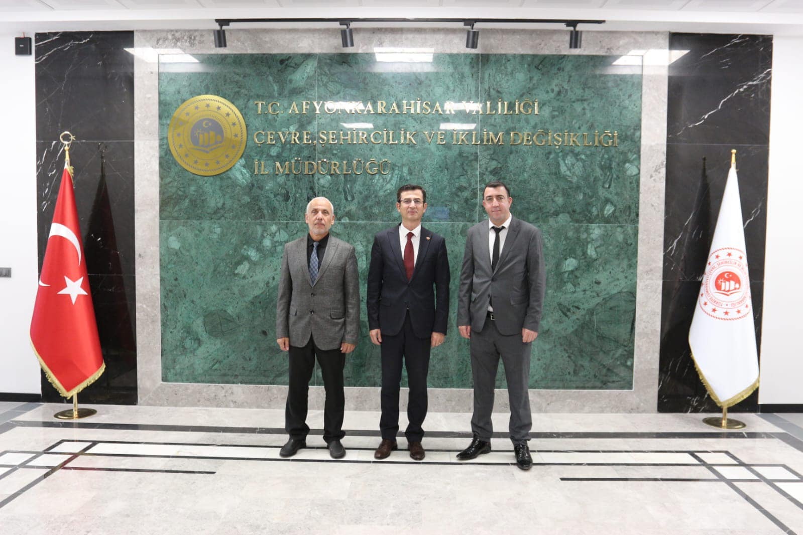MÜDÜR KARAYOL, ÖZEL MİSAFİRLERİNİ AĞIRLADI