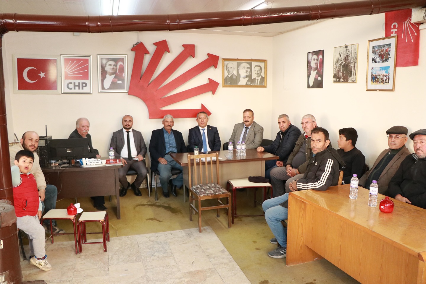  Başkan Topçu’nun Sinanpaşa Ziyaretleri