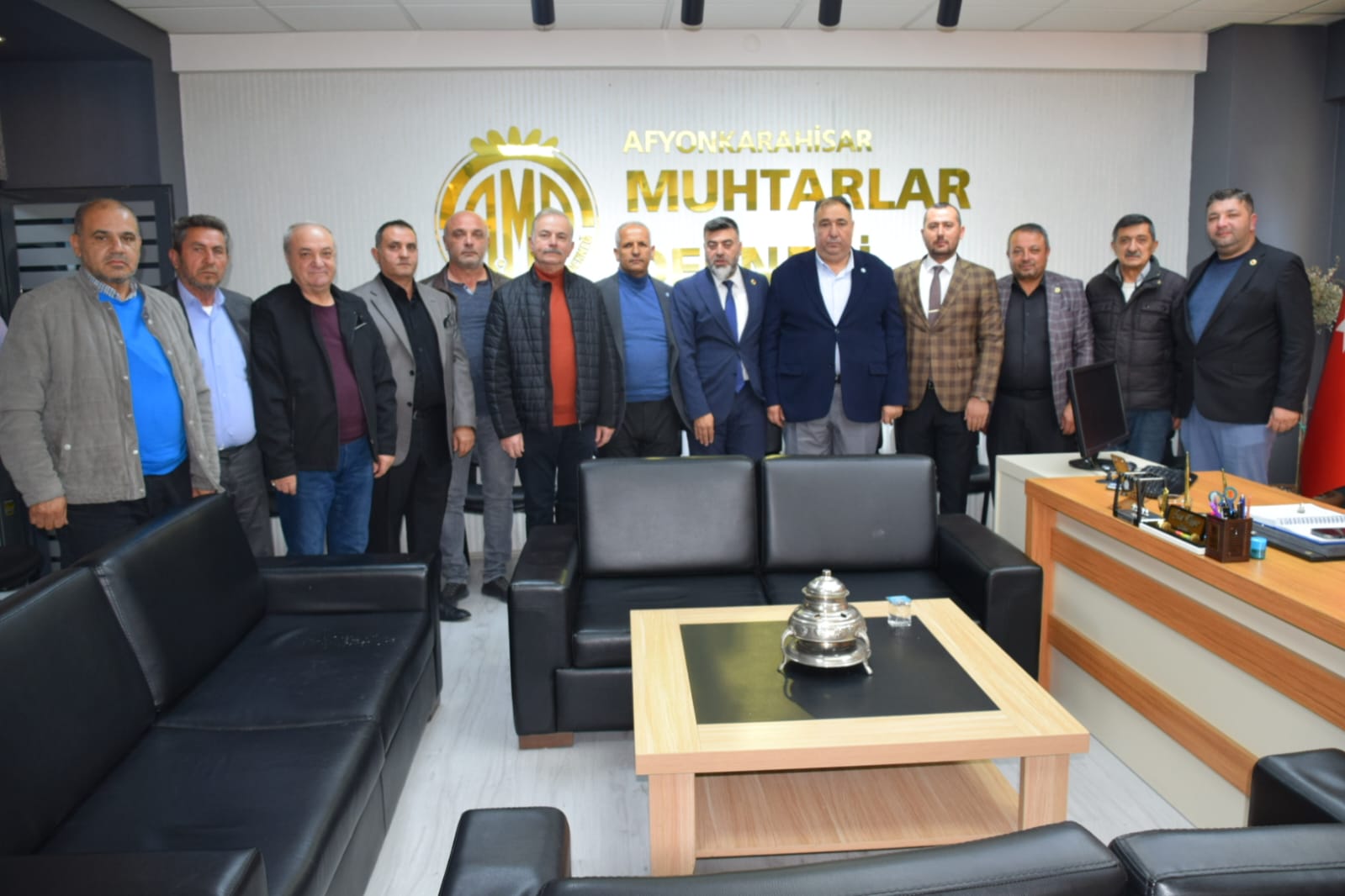 İYİ Parti Afyonkarahisar İl Teşkilatı’ndan Muhtarlara Ziyaret