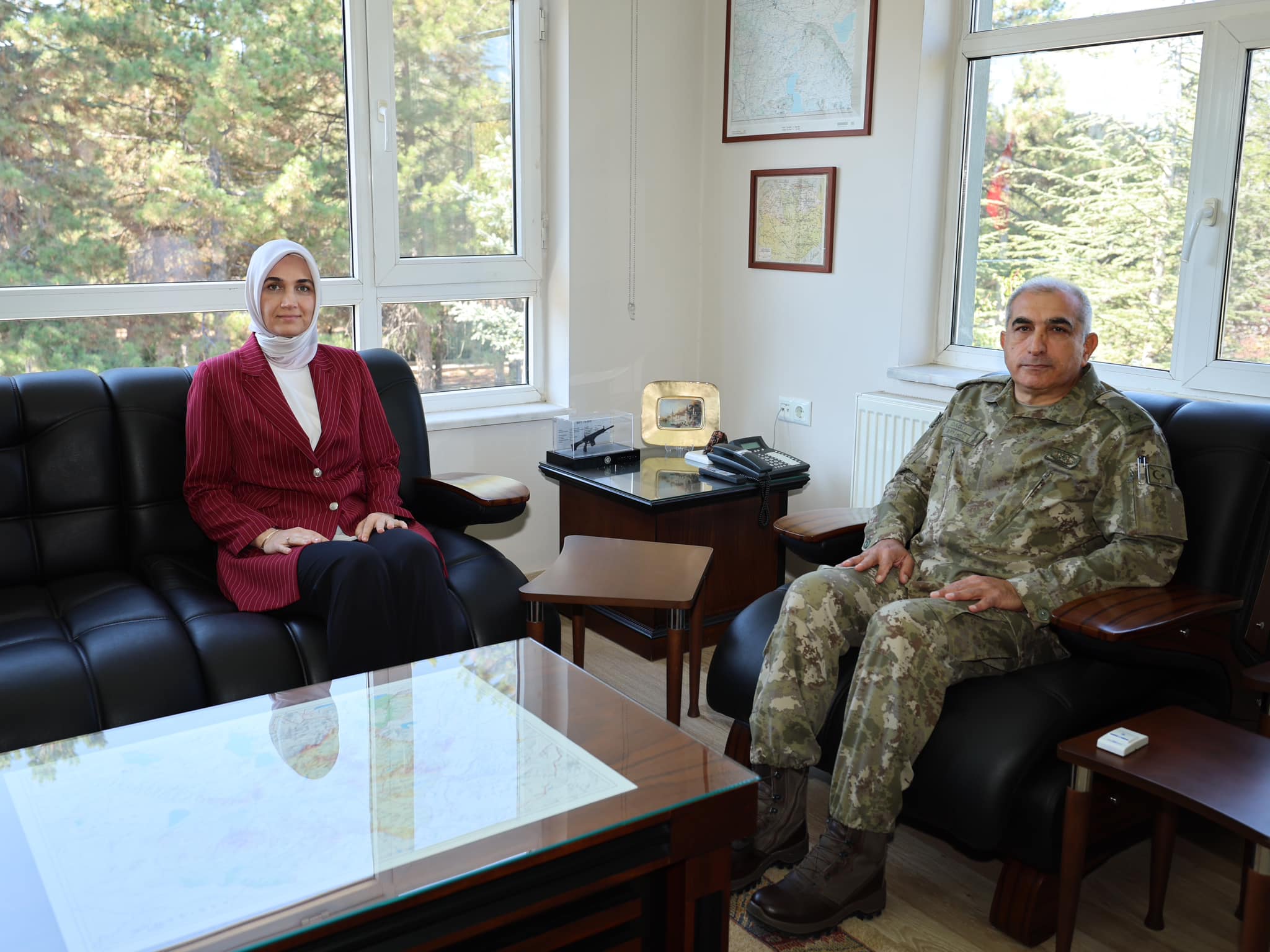 Vali Yiğitbaş’ından Tuğgeneral Dağlı’ya İade-i Ziyaret