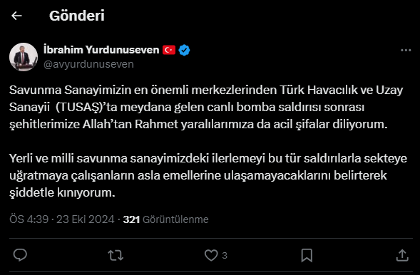 Milletvekili Yurdunuseven: “Asla emellerine ulaşamayacaklar”