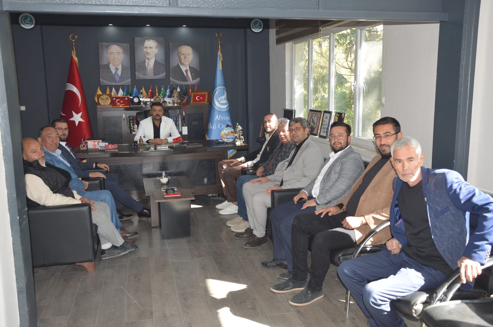 Başkan Çetinkaya Misafirlerini Ağırladı