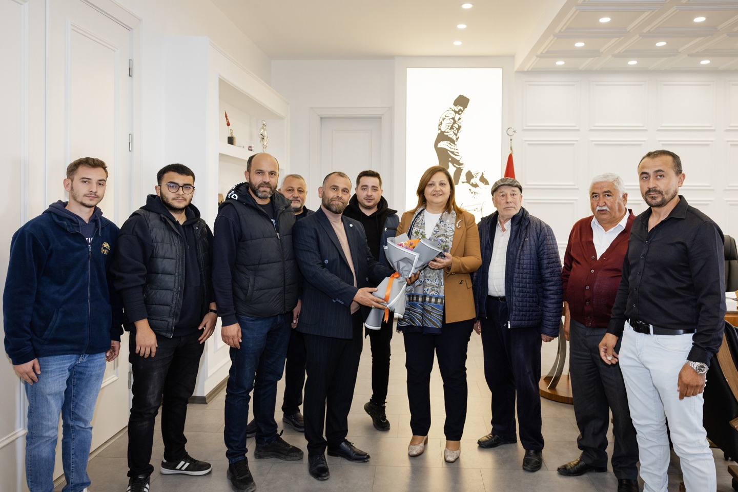 Taksici Esnafından Belediye Başkanı Köksal'a Ziyaret
