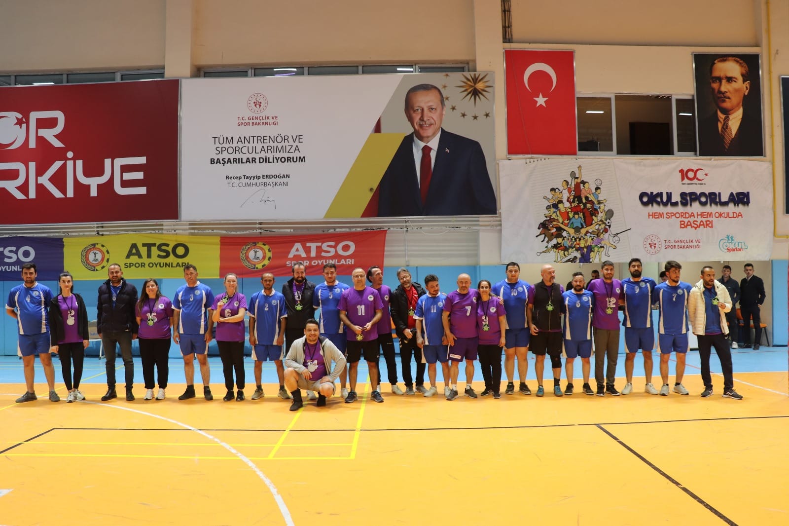 ATSO Spor Oyunları Voleybol Finali Tamamlandı