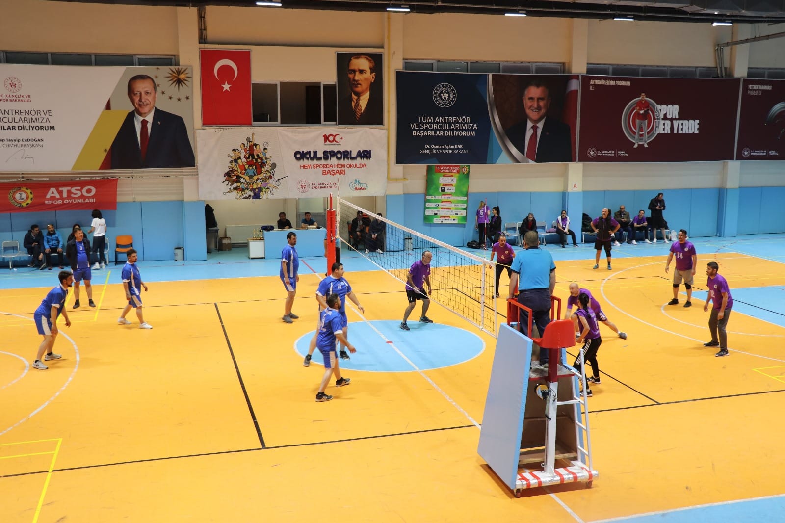 ATSO Spor Oyunları Voleybol Finali Tamamlandı