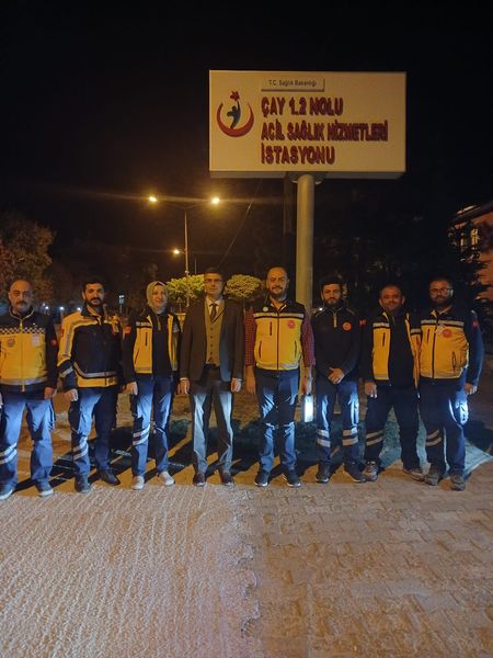 İl Sağlık Müdürü Korkmaz'dan Çay ve Sultandağı'nı Ziyaret Etti