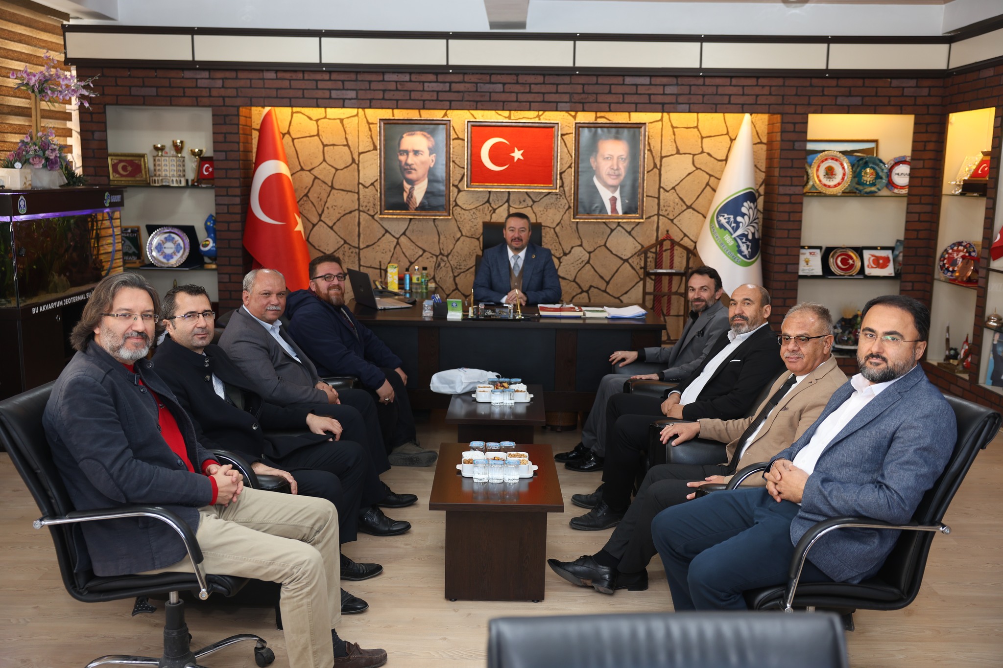 EĞİTİM-BİR-SEN’DEN BAŞKAN ÖZTAŞ’A ZİYARET