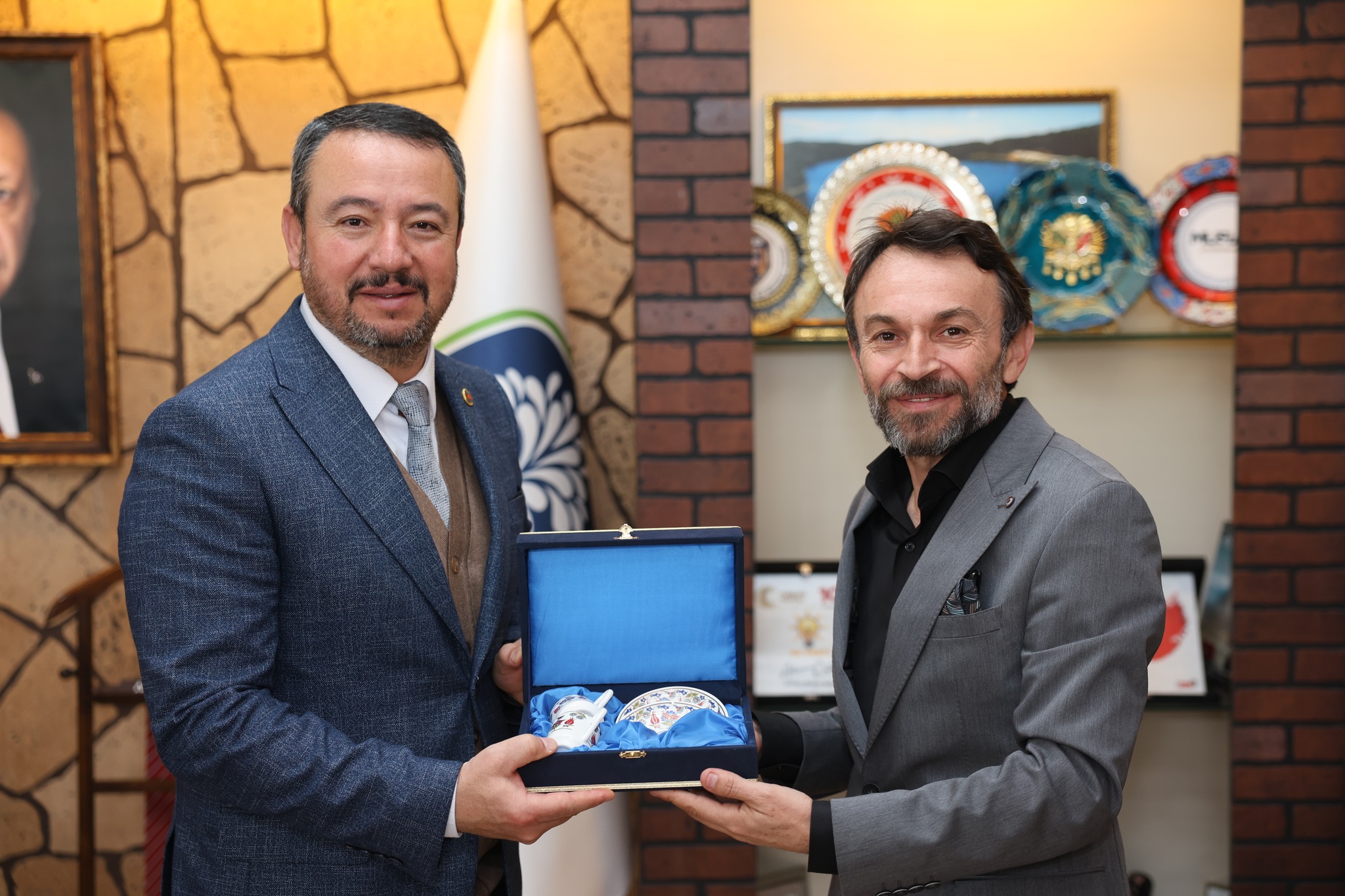 EĞİTİM-BİR-SEN’DEN BAŞKAN ÖZTAŞ’A ZİYARET
