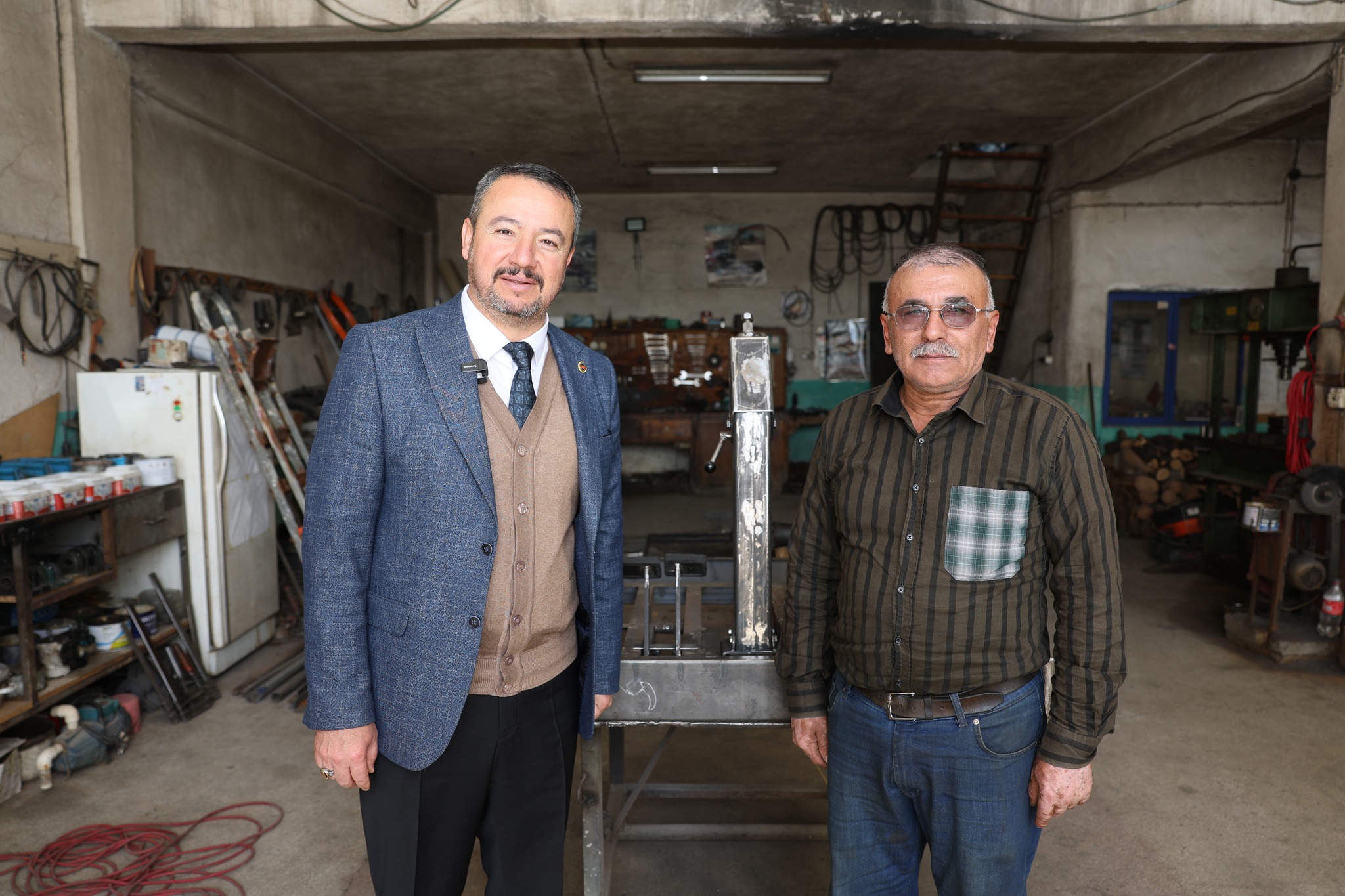 Başkan Öztaş, Sanayi Esnafını Ziyaret Etti