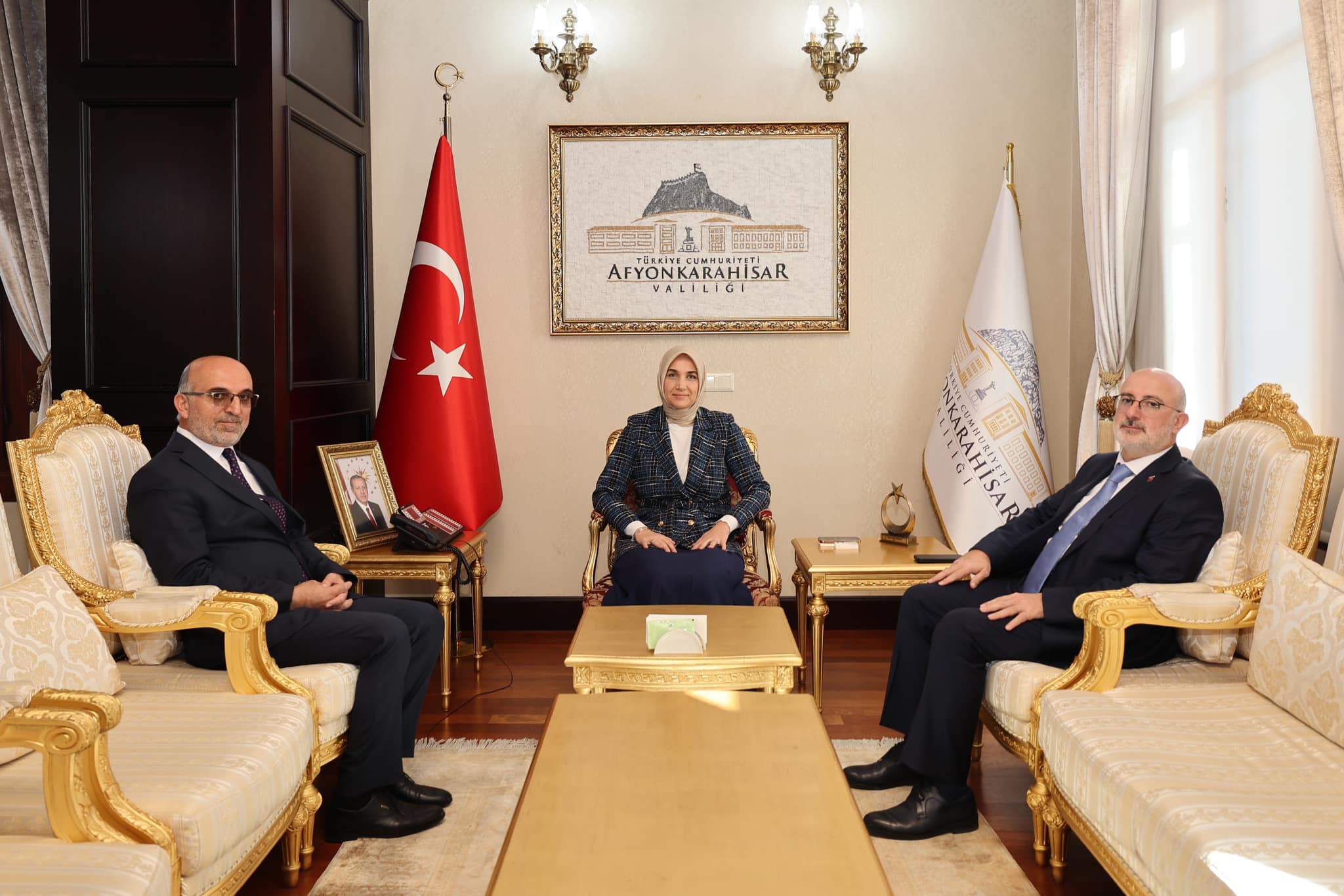 Vali Yiğitbaşı Diyanet Akademisi Başkanı Kaan’ı Ağırladı