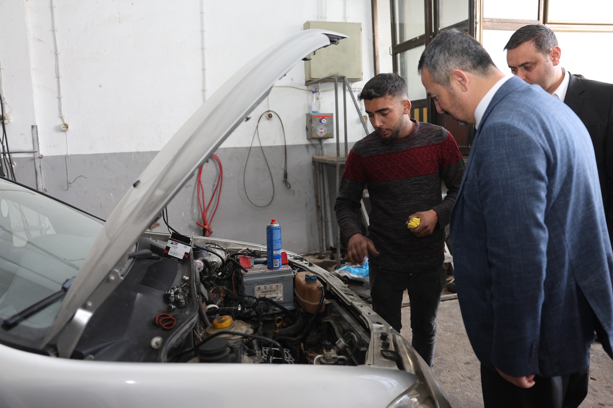 Başkan Öztaş, Sanayi Esnafını Ziyaret Etti