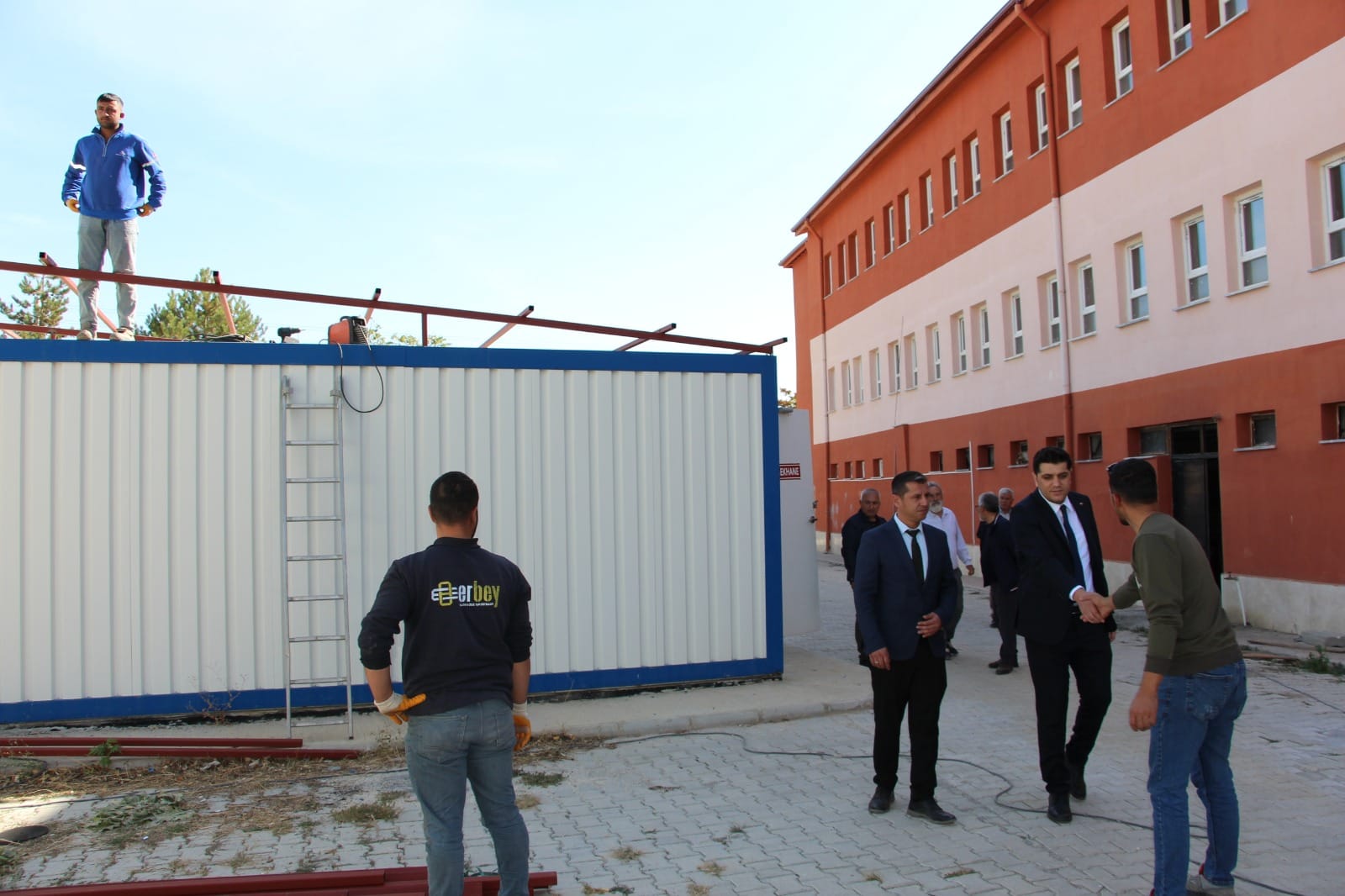 KAYMAKAM ÇELİK SAHA ÇALIŞMASI YAPTI