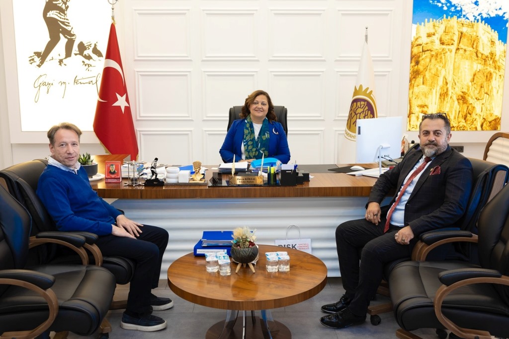 BAŞKAN KÖKSAL, SÜMER VE ATASEVEN'İ KONUK ETTİ