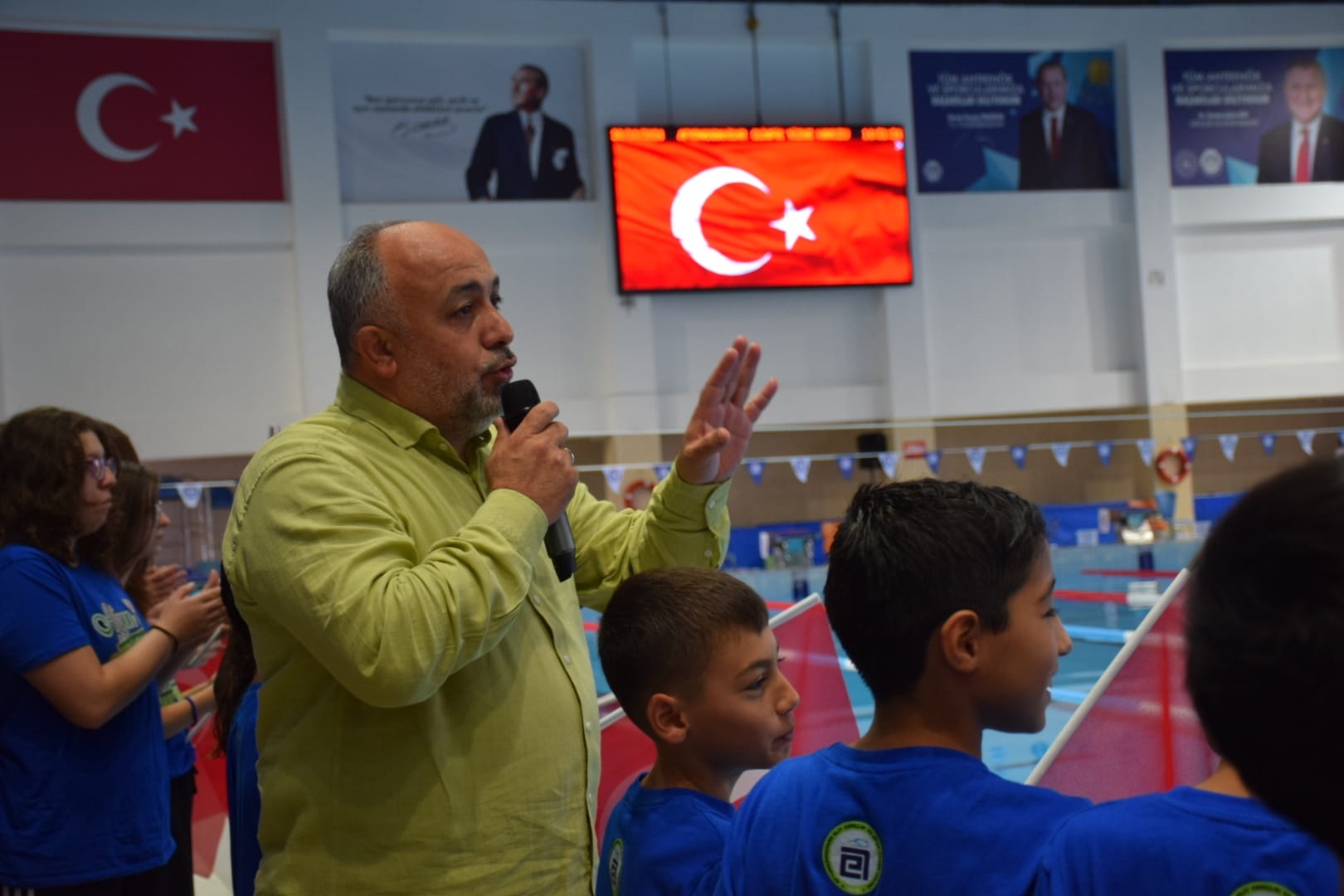 29 Ekim Cumhuriyet Bayramı Yüzme Yarışları Afyonkarahisar’da Başladı