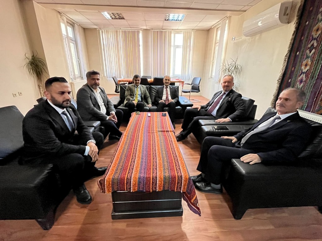 MİLLETVEKİLİ ARSLAN, BAŞKAN ALİ ARSLAN'I ZİYARET ETTİ