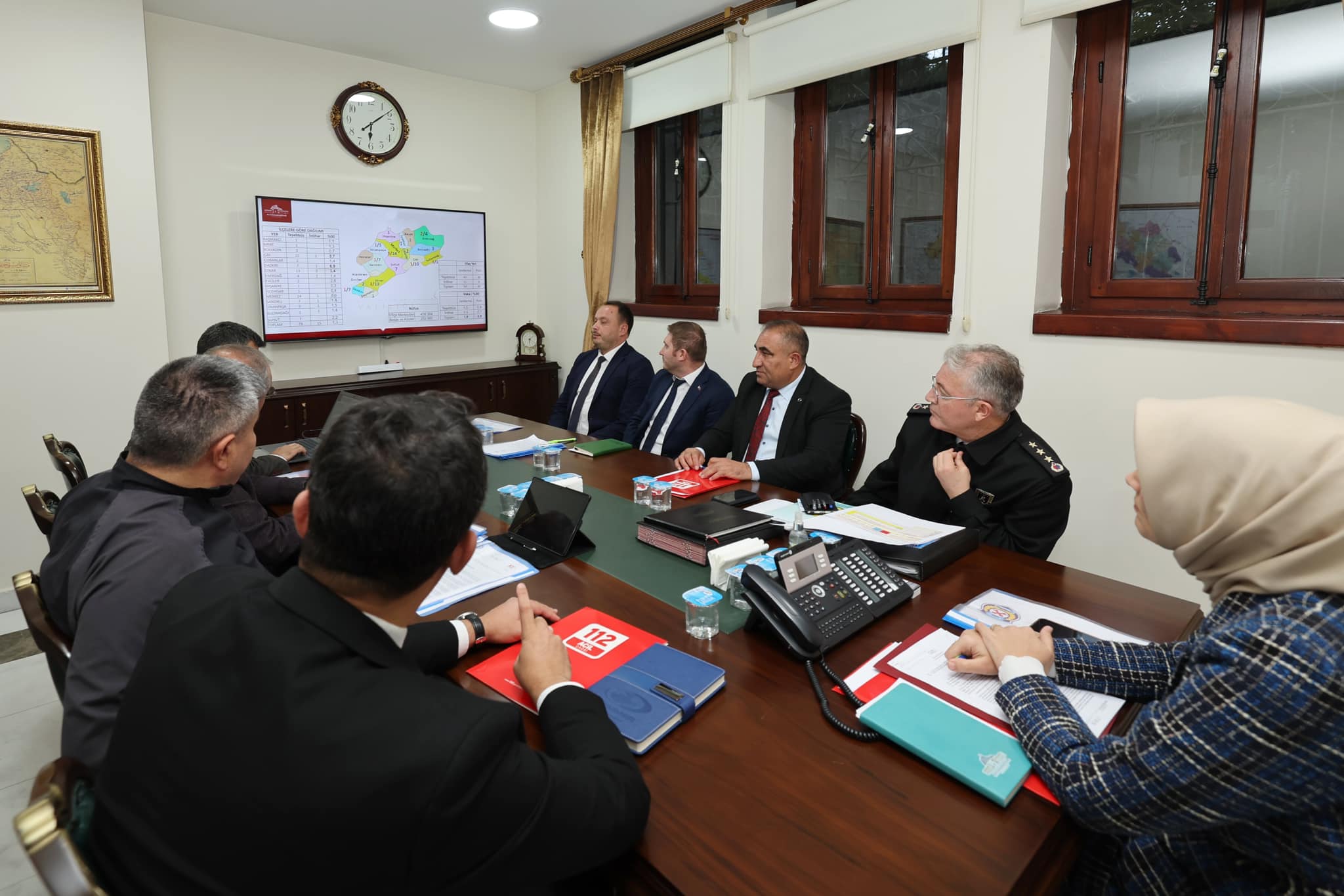 Vali Yiğitbaşı Başkanlığında Sağlık ve Sosyal Projeler Ele Alındı