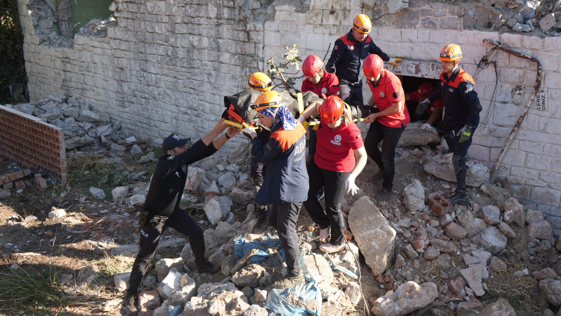 Afyonkarahisar Deprem Tatbikatında Destek İl Olarak Yer Aldı