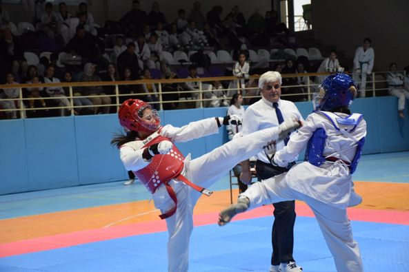 Taekwondo Müsabakaları Afyonkarahisar'da İlk Kez Elektronik Sistemde Yapıldı