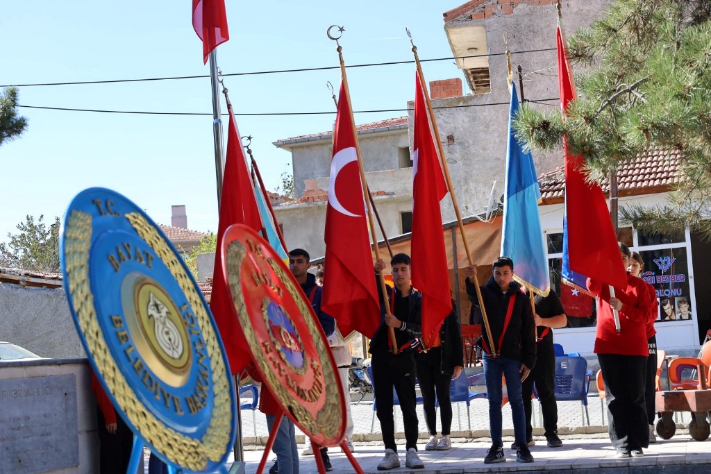 BAYAT İLÇESİNDE CUMHURİYET BAYRAMI KUTLAMALARI BAŞLADI
