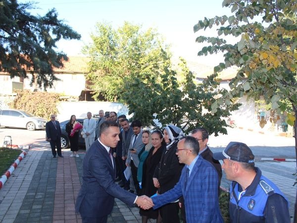 KAYMAKAM ÇİTİL'E SICAK KARŞILAMA