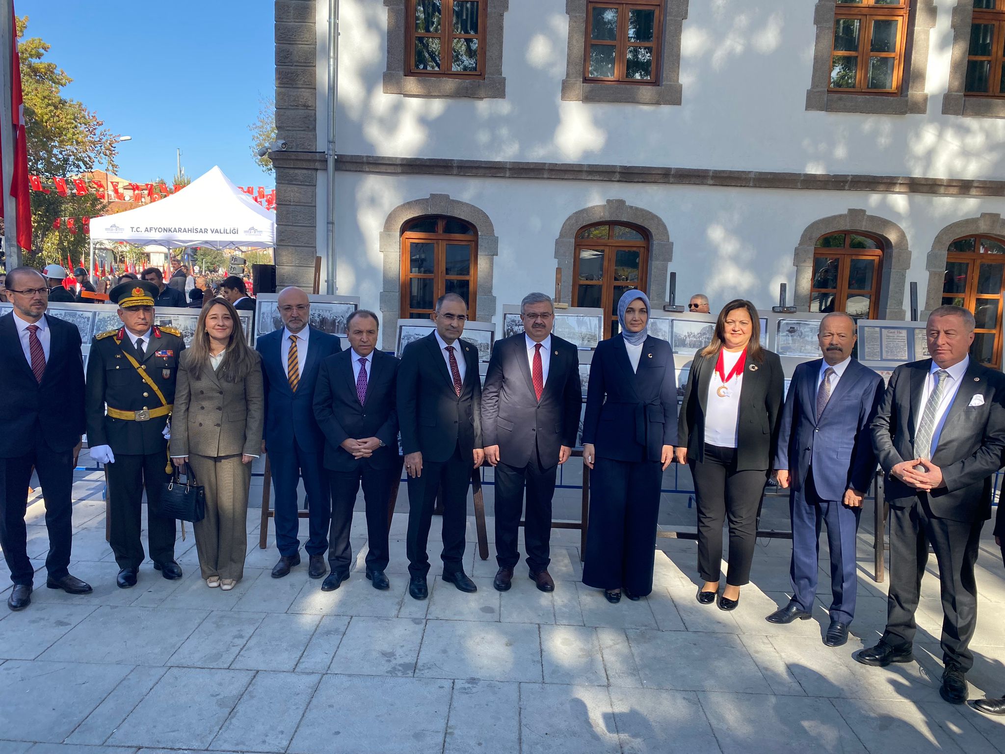 Cumhuriyet'in 101. Yılına Özel Atatürk'ün Afyonkarahisar Ziyaretleri"  Fotoğraf Sergisi Açıldı