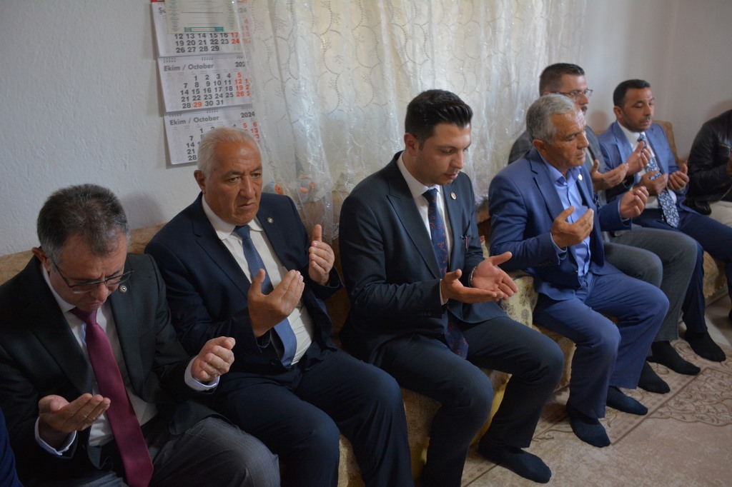 TAYTAK'TAN ÇİMEN VE TANRIKULU AİLELERİNE TAZİYE ZİYARETİ