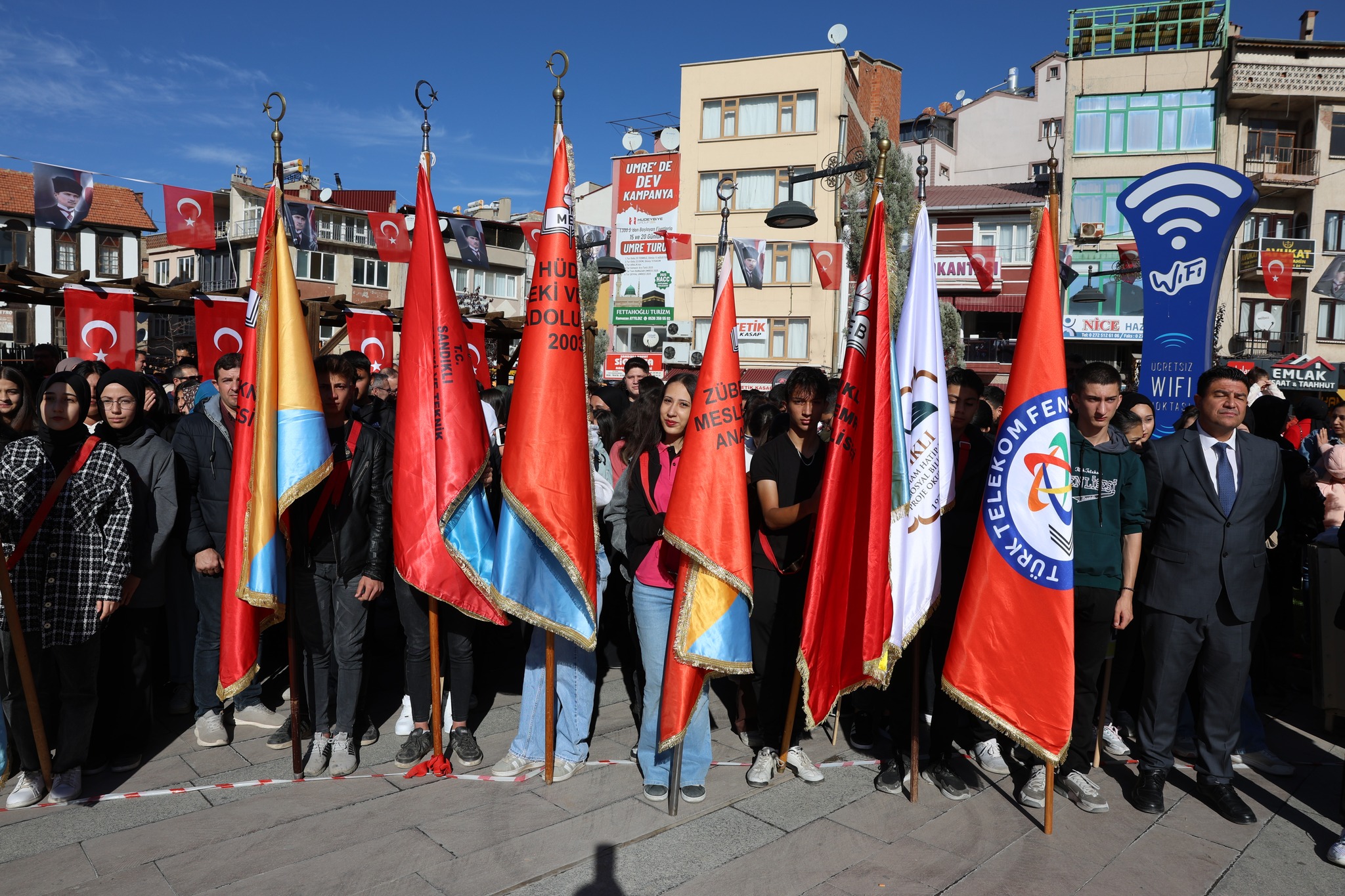 Sandıklı’da 29 Ekim Cumhuriyet Bayramı Coşkuyla Kutlandı