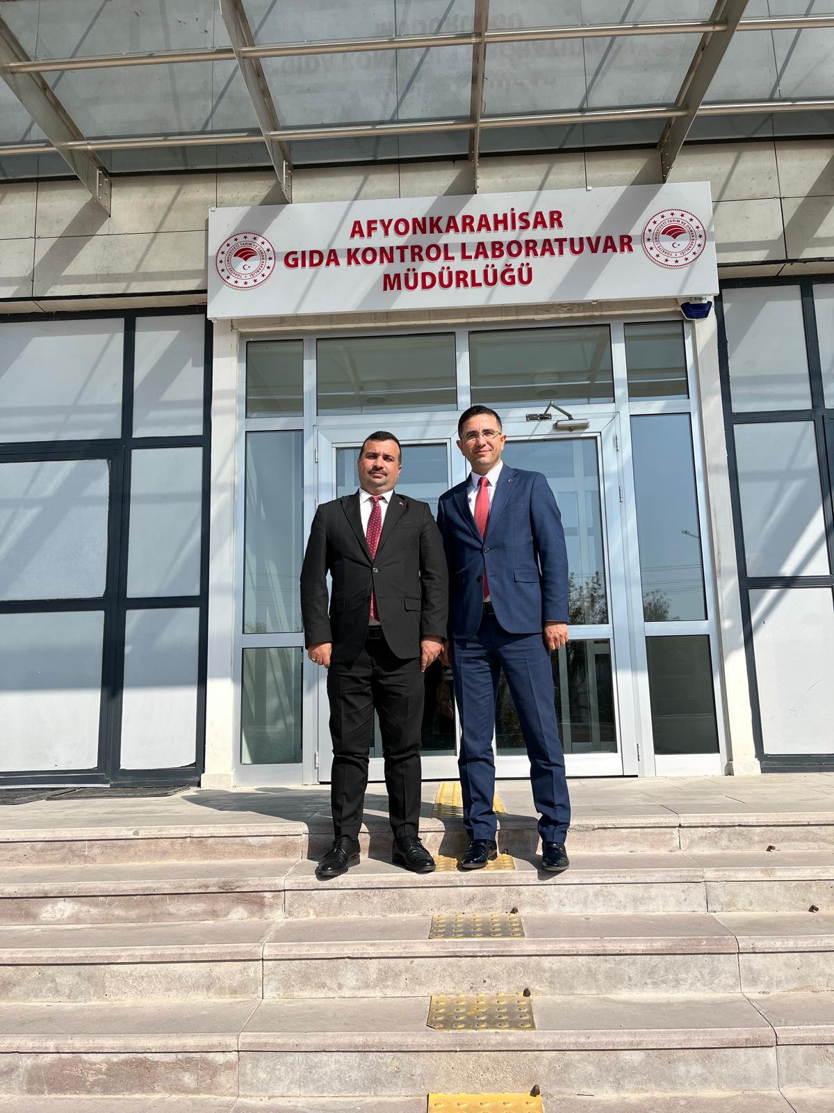 Müdür Tanyeri’nden Müdür Kuzkale’ye Ziyaret