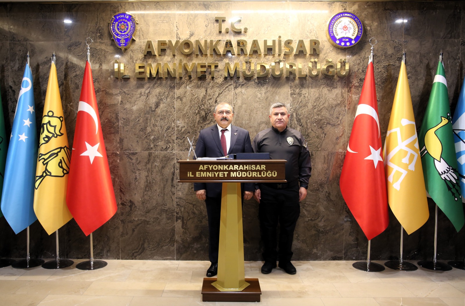 Emniyetin Üst Düzey İsmi Çorumlu Emniyet Müdürü Ay’ı Ziyaret Etti