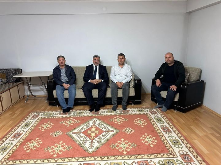 MİLLETVEKİLİ ÖZKAYA, ATLI'YA TAZİYE ZİYARETİNDE BULUNDU