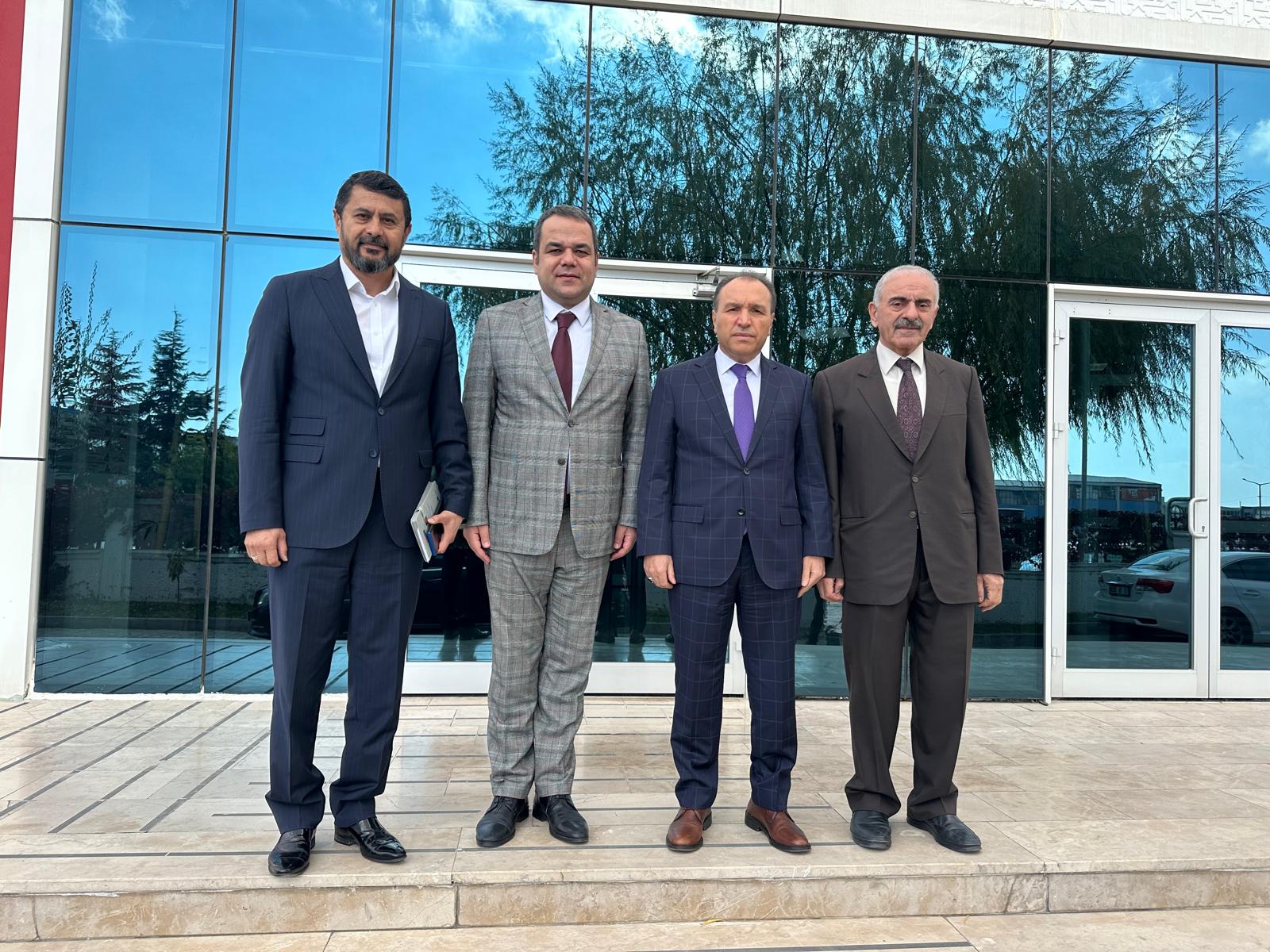 Rektör Karakaş ve Teknopark Genel Müdürü Kandemir'den Artuk Şirketler Grubu’na Ziyaret