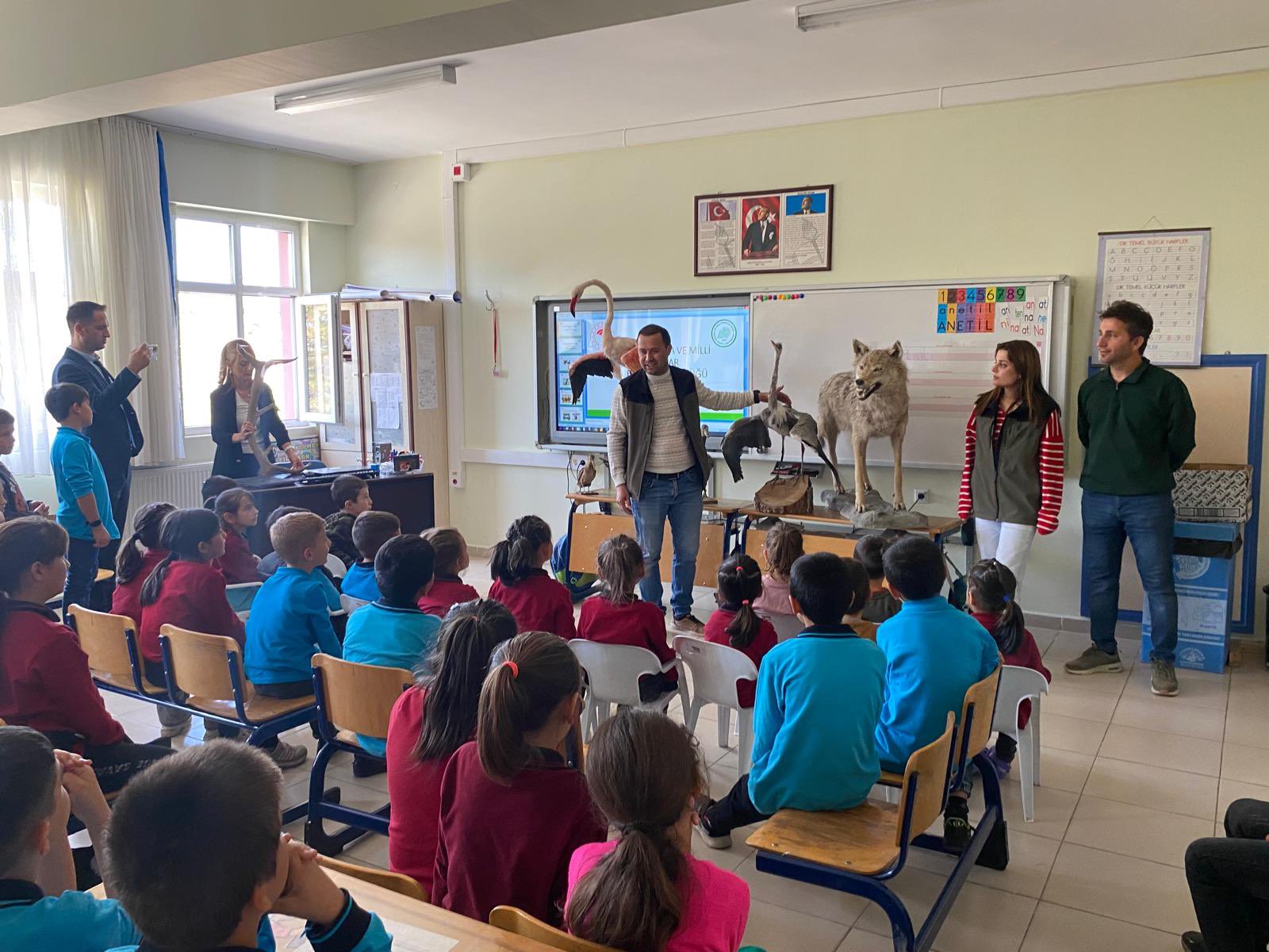 Doğayı Sevdiren Kahramanlar Öğrencilerle Bir Araya Geldi