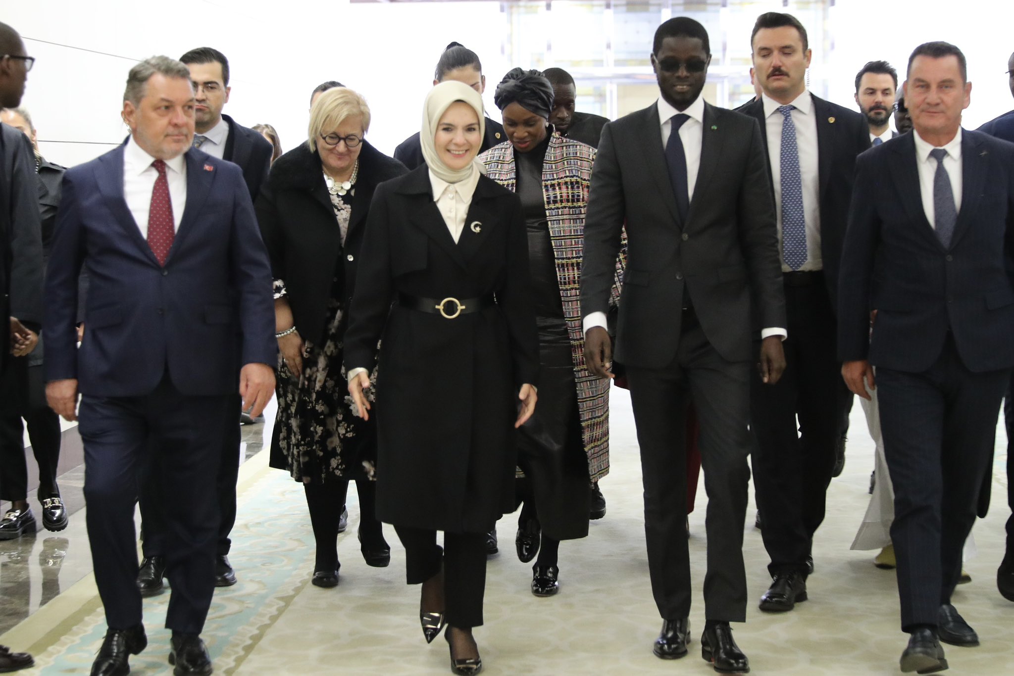 Bakan Göktaş  Senegal Cumhurbaşkanı Faye’yi Karşıladı