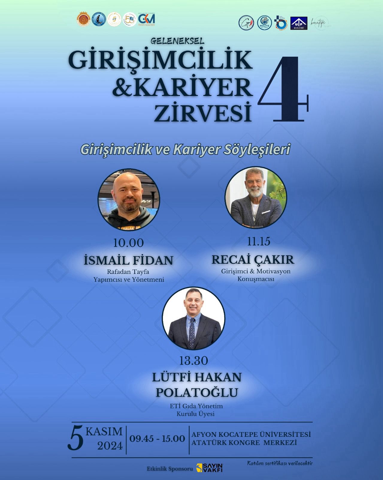 Afyon Kocatepe Üniversitesi'nde Girişimcilik ve Kariyer Zirvesi Heyecanı Yaşanacak