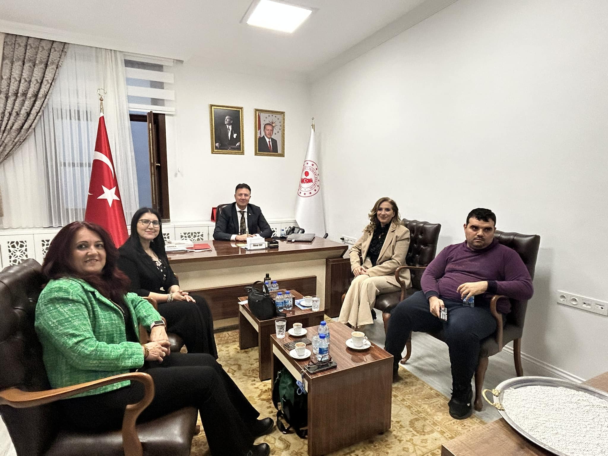 Sivil Toplumla İlişkiler Genel Müdürü Mehmet Fatih Günay’a Otizm Temalı Ziyaret