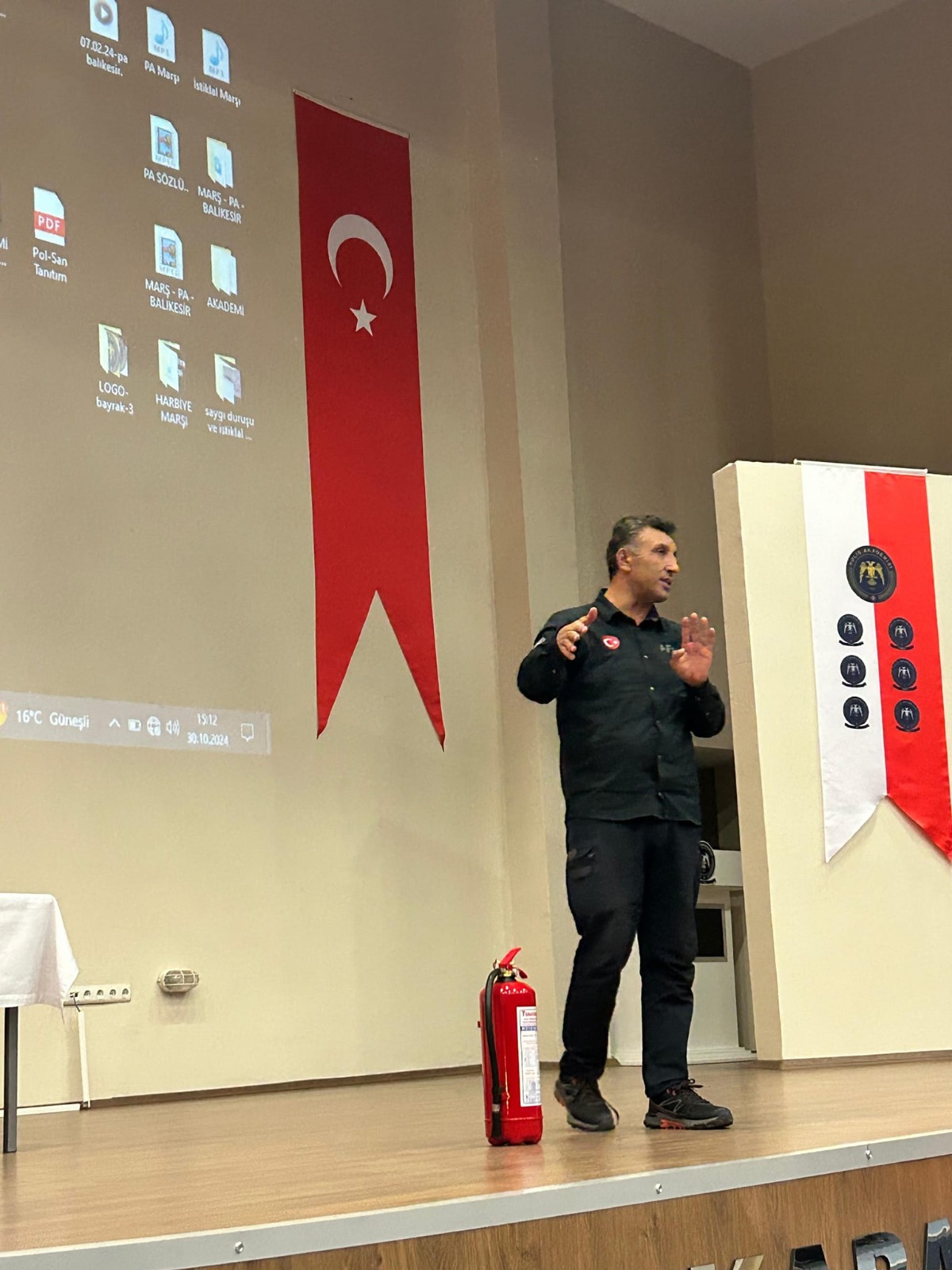 AFETLERE KARŞI FARKINDALIK OLUŞTURULDU
