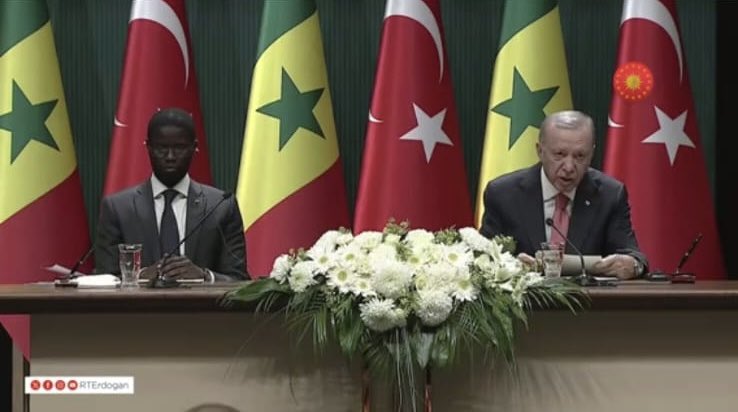 Yurdunuseven, Senegal Cumhurbaşkanı Ve Erdoğan'ın Ortak Basın Toplantısına Katıldı