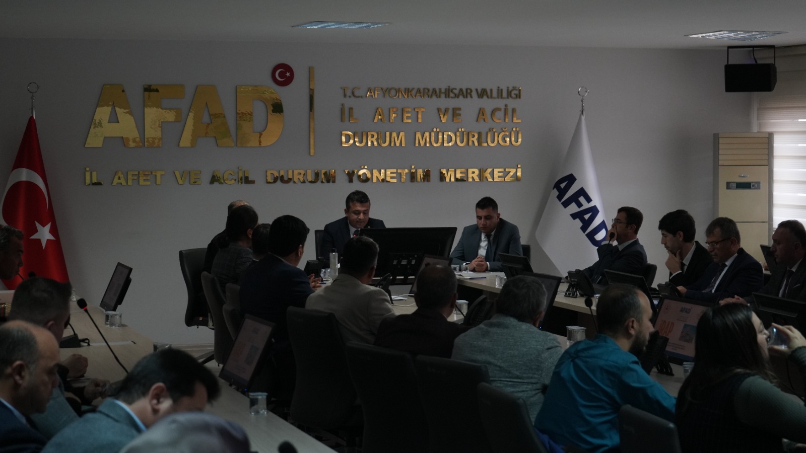 Kritik Toplantıya Keklik Başkanlık Etti AFAD’ın Ev Sahipliğinde Gerçekleşti