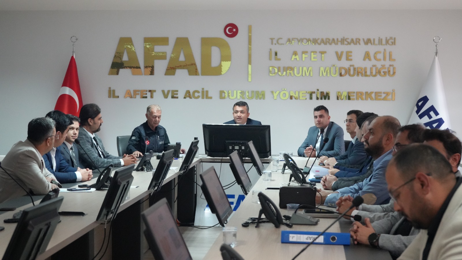 Kritik Toplantıya Keklik Başkanlık Etti AFAD’ın Ev Sahipliğinde Gerçekleşti